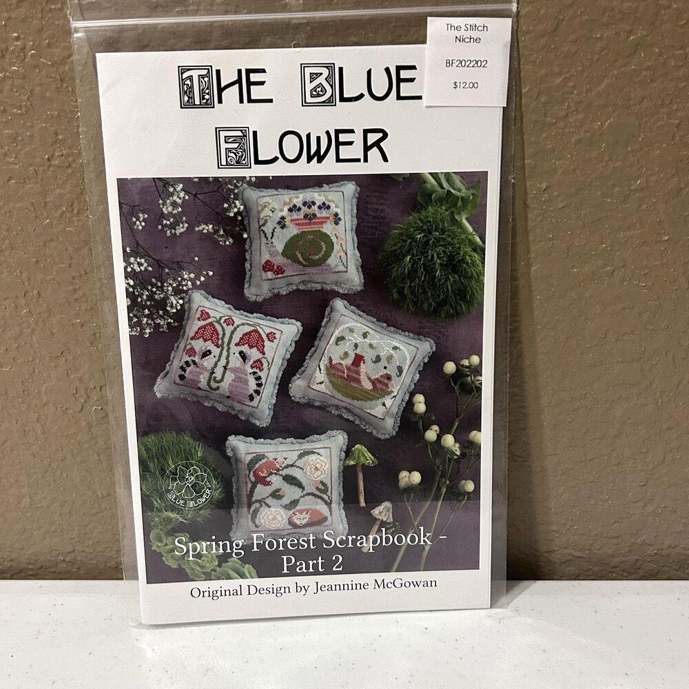 Cross Stitch Pattern By The Blue Flower "Spring Forrest Scrapbook Part 2 NEW